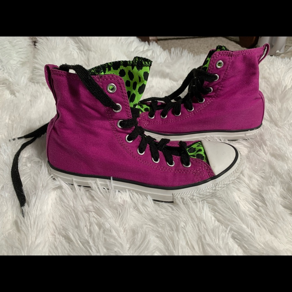 Converse neon high tops - Picture 3 of 11